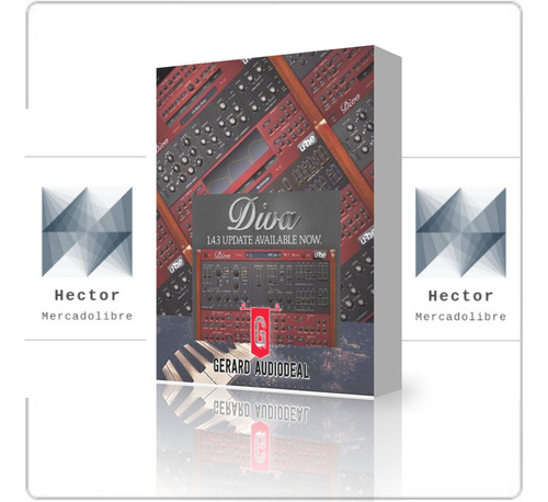 U-he Diva + Zebra ( 80 Expanciones ) Vst Au Aax | Win Mac