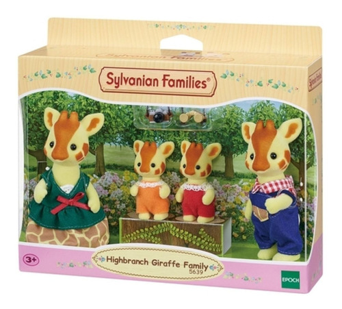 Brinquedo Sylvanian Families Família Das Girafas Epoch