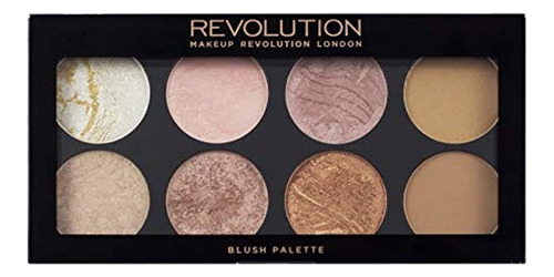 Makeup Revolution Palette Blush Bronze Destacado Golden Suga