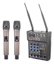 Comprar Mesa De Mezclas *dio Dj De Cuatro Canales Con Micrófono