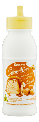 Cobertura para Sorvete Caramelo Selecta Squeeze 300g