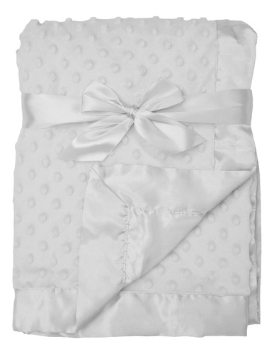 American Baby Company Heavenly Soft Chenille Minky Dot Manta