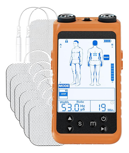 Estimulador Electrónico De Pulso Muscular Tens Unit Para Ali