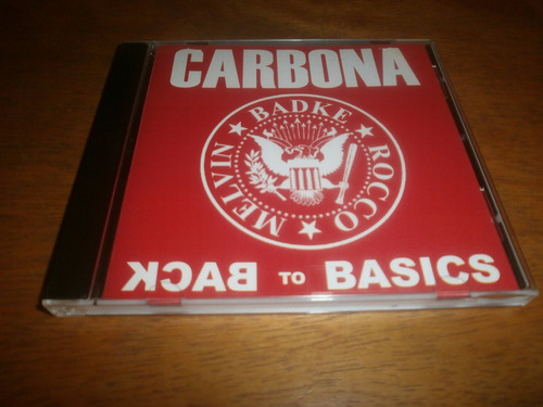 Carbona Back To Basics Cd Brazil Ramones