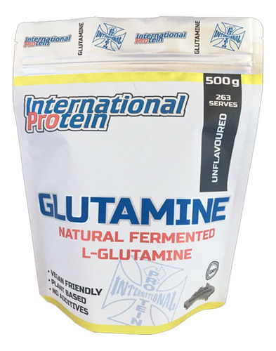 Glutamina L-glutamina Importada 500g - International Protein