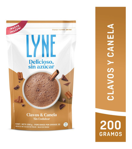 Chocolate Lyne Clavos Y Canela Polvo 200 - g