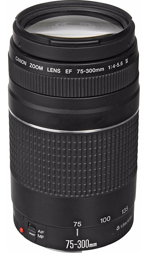 Objetivo Lente Canon Ef 75-300mm F/4-5.6 Iii Envio Gratuito