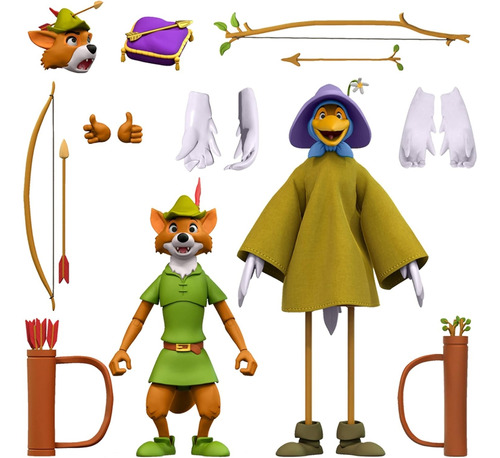 Figura De Acción Disney Robin Hood Con Accesorios