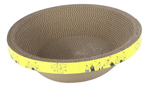 - Rascador Para Gatos En Forma De Cuenco, Protector