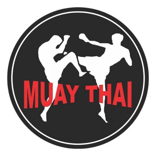 Adesivo Muay Thai 8x8cm - Uv E Resistente À Água
