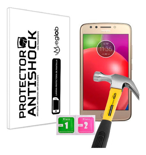 Protector De Pantalla Anti-shock Moto E4 (usa) - Con