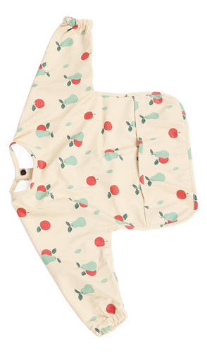 Babero Impermeable Para Niños Pequeños, Manga Larga Completa