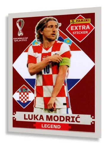 Pacote De Figurinhas Luka Modric Album Copa Do Mundo 2022 Qatar Copa Do Mundo 2022 Album Figurinhas Copa Do Mundo Qatar 2022 Panini - Unidade De 1 X 1 En Avulsa