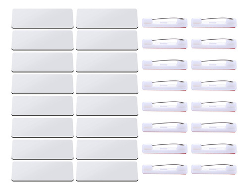 Etiquetas Adhesivas Con Nombres De Trabajadores, 16 Unidades