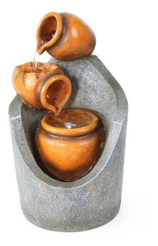Fuente De Agua Con Vasijas 16cm X 25cm Súper Oferta