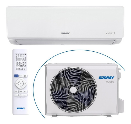 Aire Acondicionado Split Inverter Frío/calor 3680 Wt  Wi Fi