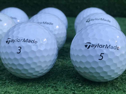 Imagen 2 de 7 de Taylormade Tp5 , Tp5x Bolas De Golf 1 Docena Impecable