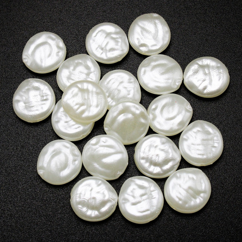 Cuenta Separador Acrílico 100g Pulseras Bisutería Collares Mm Nacar 240pz 1.2 Cm 1.2 Cm