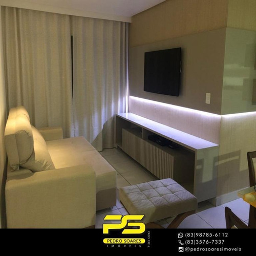 Apartamento Com 3 Dormitórios À Venda, 87 M² Por R$ 350.000 - Aeroclube - João Pessoa/pb - Ap3536