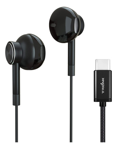 Audífonos Usb Tipo C Trilink Hi-res Con Micrófono Para Iph