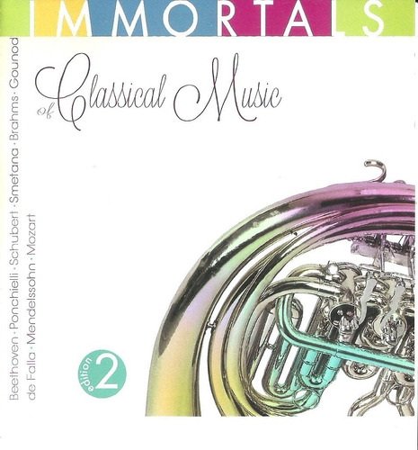 Immortals Of Classical Music Edition 2 | Cd Música