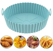 Comprar Cestos De Silicona Para Freidora Aire Bandeja Airfryer