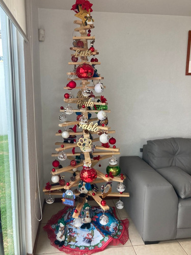 Árbol De Navidad Madera De Pino