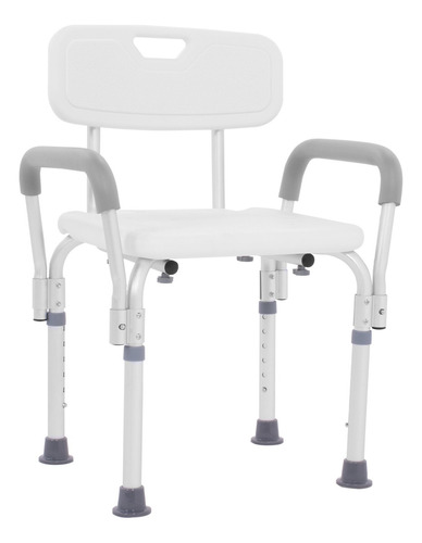 Silla Para Ducha Onof Adulto Mayor Altura Ajustable Portatil