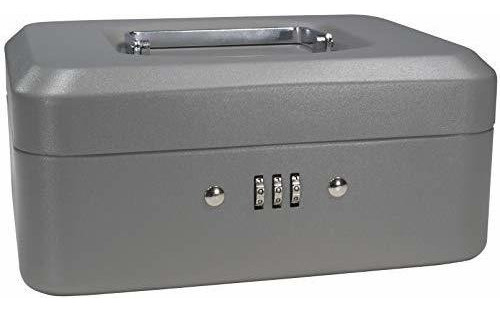 Cash Box Barska De 8 Pulgadas Con Cerradura De Combinación