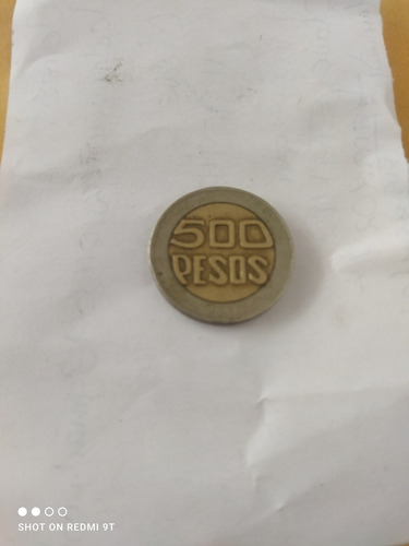 Moneda De 500 Pesos Colombianos 2004