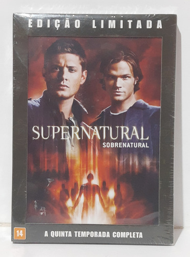 Dvd Supernatural 5 Temporada - Original E Lacrado
