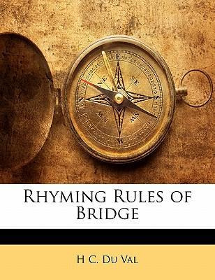Libro Rhyming Rules Of Bridge - H C Du Val