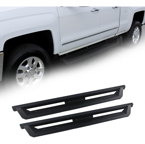 Elegante Estribo Lateral Para Sierra Silverado Hd Doble Un