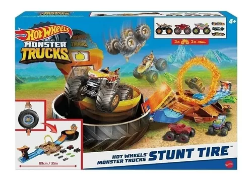 HOT WHEELS Monster Trucks Llanta de Acrobacias (2021) 