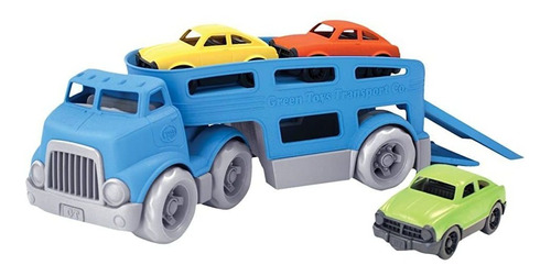 Green Toys Car Carrier Vehicle Set Toy, Azul.