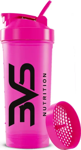 Coqueteleira / Shaker Pink - Academia 600ml - 3vs Nutrition - R$ 21,33