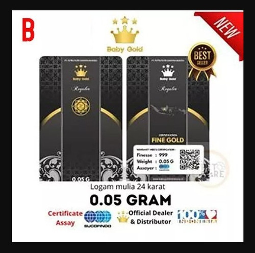 Oro Puro 24k Mini Moneda Certificada Corona Real 0.05 Gramos
