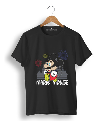 Remera: Mario Mouse  Memoestampados
