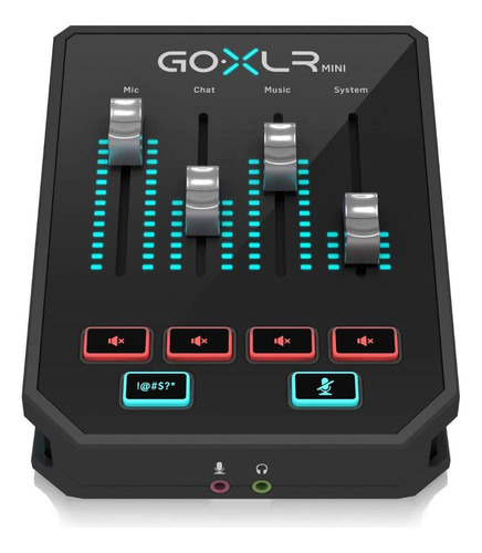 Goxlr Mini Mezclador De Audio Para Pc Gamer Streaming