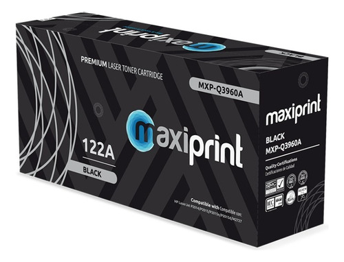 Cartucho De Toner Maxiprint Compatible Con Hp Q3960a Negro