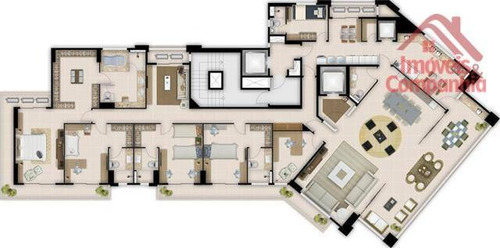 Imagem 16 de 17 de Apartamento Residencial À Venda, Cocó, Fortaleza. - Ap1267