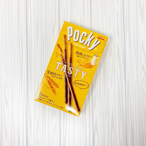 Imagen 5 de 5 de Glico Pocky Mantequilla Caramel Japones 2pack Edición Esp