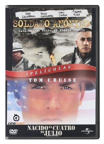 Soldado Anonimo / Nacido El Cuatro De Julio Pelicula Dvd