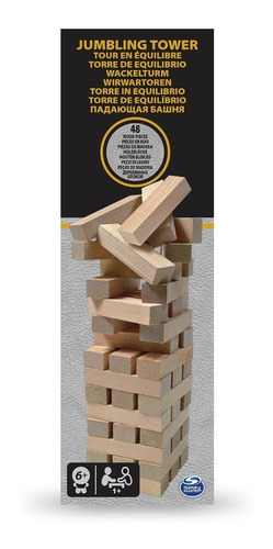 Torre De Equilibrio Clásico Spin Master - Madera