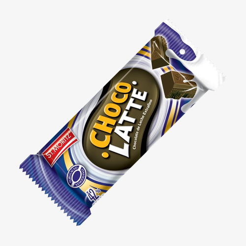 Imagen 1 de 1 de Tripack Choco De Leche Extrafino Marca St. Moritz.