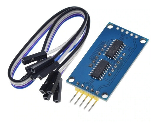1x Modulo Display 4 Digitos Vermelho 74hc595 C/cabo- Arduino