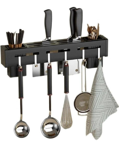 Estante Organizador De Cocina Cuchillos Utensilios 40cm