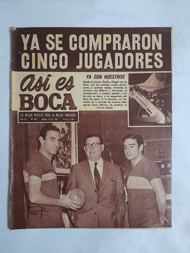 Asi Es Boca 682 Seleccion Liga Correntina 0 Boca 2 Año 1967