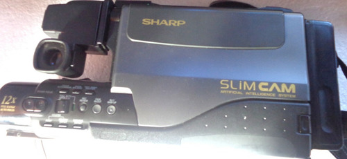 Filmadora Sharp Slim Cam 12x Mod Vl -l50 B Liga/ Leia Mais