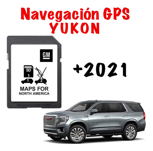 Tarjeta De Navegacion Sd Gps Gmc Yukon  2021 En Adelante